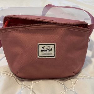 Herschel dusty rose pink fanny pack/belt bag